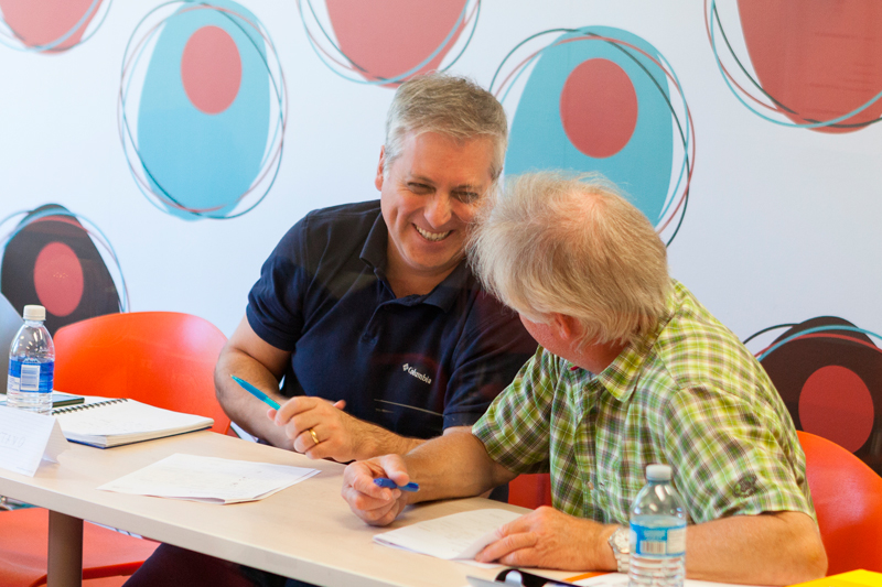 Mature English Students learn English at EC Toronto Language School