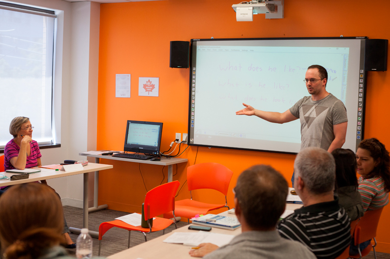 English course in Toronto for mature students at EC