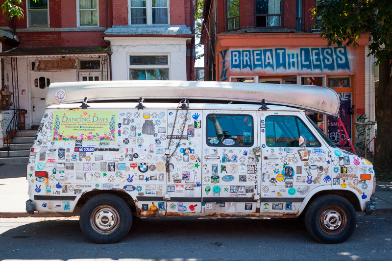 Hip van in Toronto