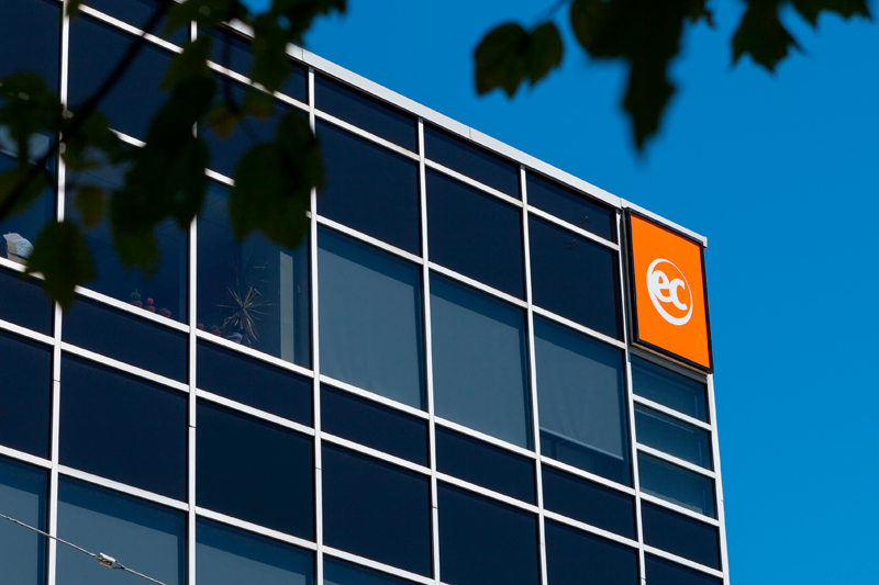 EC School for adults in Toronto, building exterior