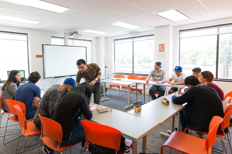 EC English school Toronto classroom