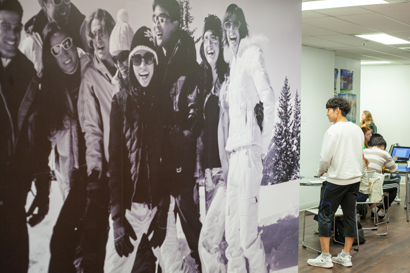 Cool wall at EC Vancouver