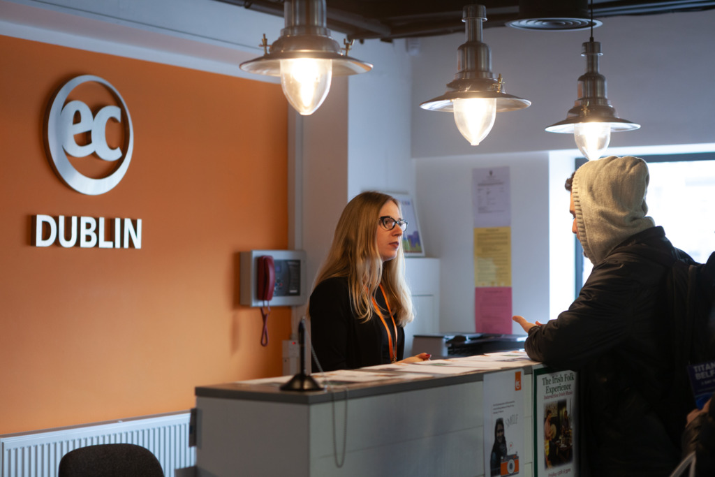 EC Dublin School Reception