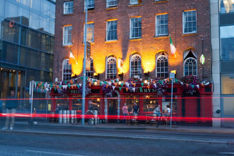 Typical irish bar, Dublin