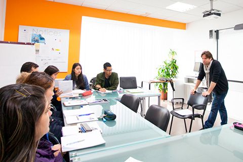 EC English School classroom, Malta