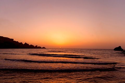 Sunset in Malta