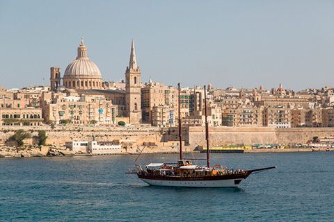 View of Valletta from Sliema