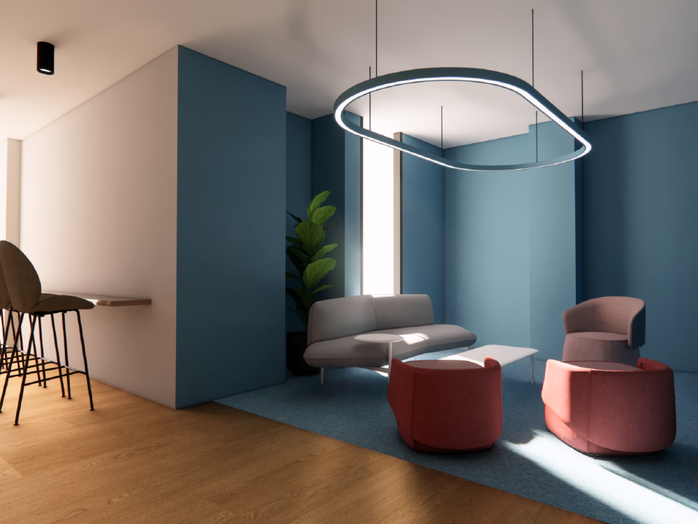 Common Area at EC Dubai