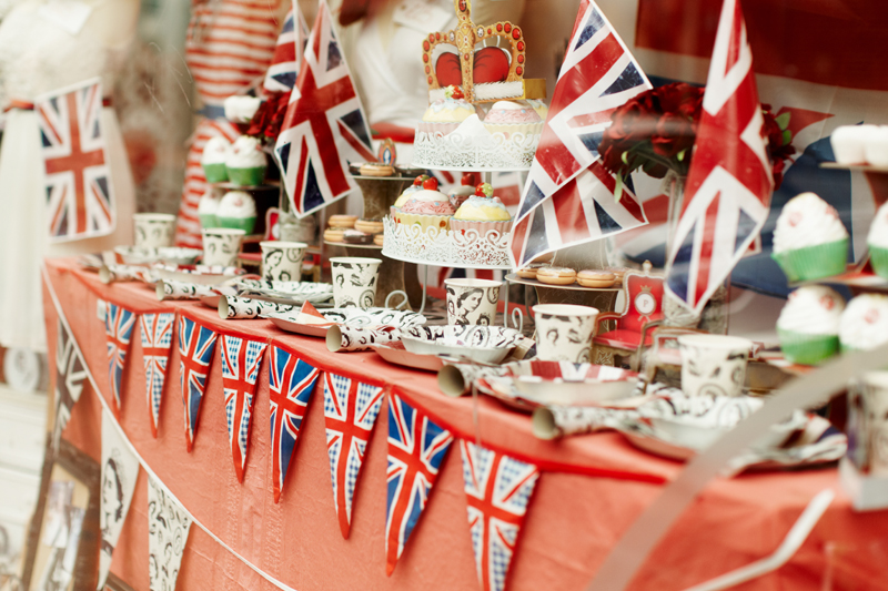 British high tea in Brighton UK