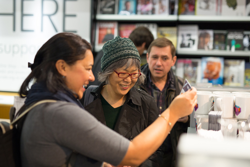 Souvenir shopping after english class in London