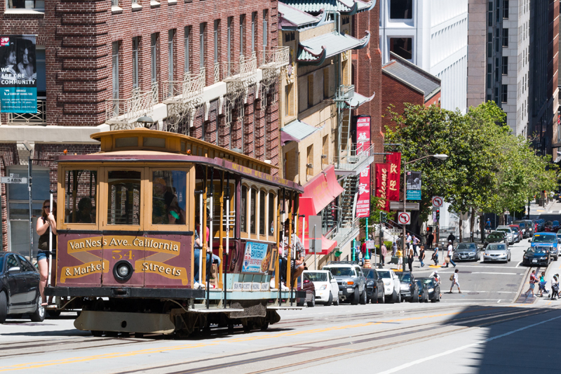 San Francisco cable car