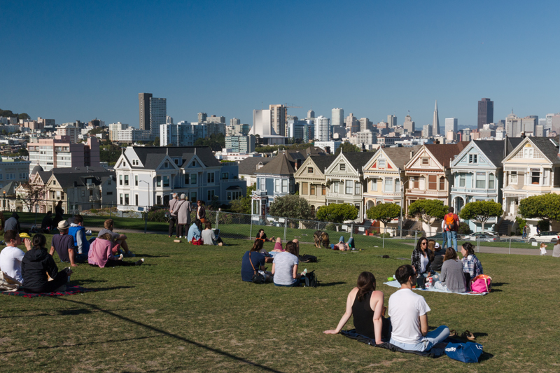 Exploring San Francisco landmarks