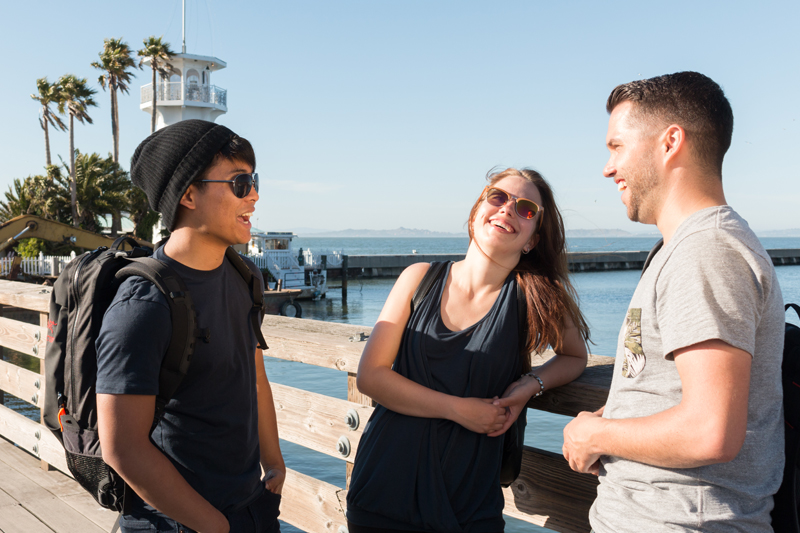 California sunshine in San Francisco